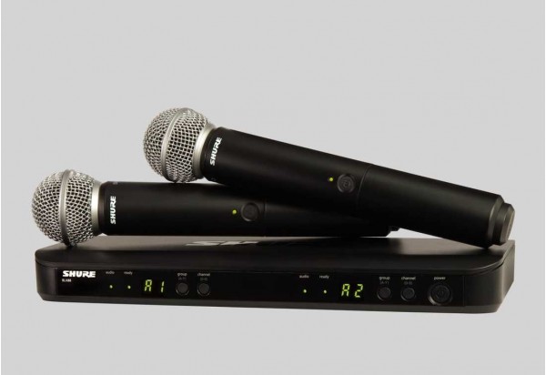 Bộ Microphone không dây Shure BLX288A/SM58